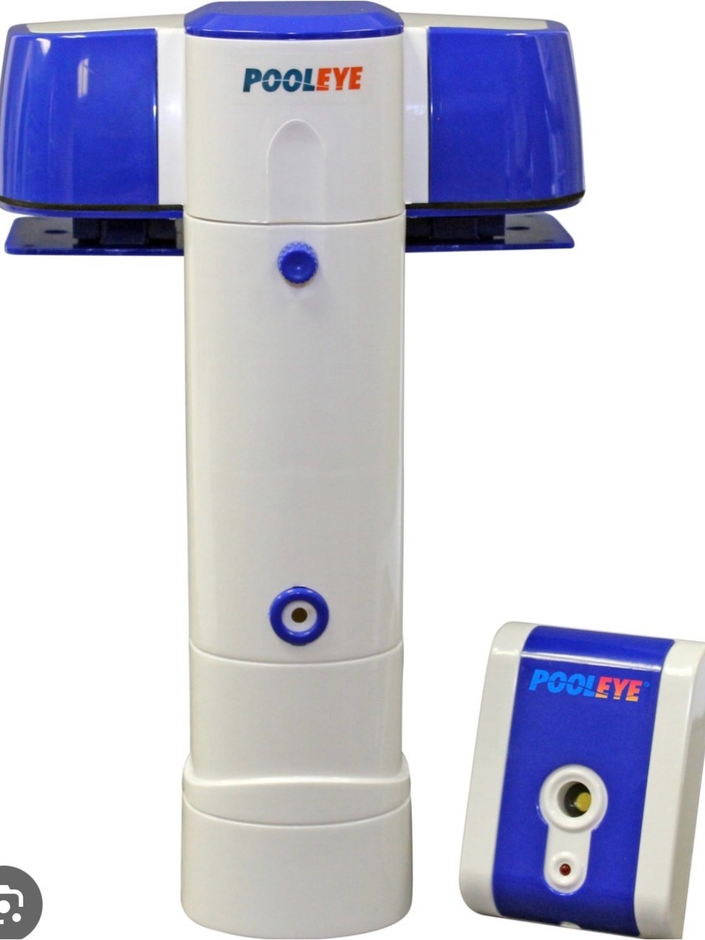 Blue and White Pool Sensor System